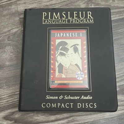 Pimsleur Language Program Japanese 1 Simon & Schuster Audio cassettes - Image 1 of 4