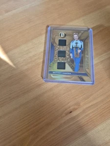 2023 Chronicles Gold Standard Racing Triple Relic GS-BZ Brittany Zamora B  - Picture 1 of 2