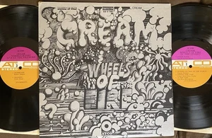 CREAM Wheels Of Fire - 1968 1st Press ATCO 2-LP w/ Eric Clapton - TOP COPY - Foto 1 di 6