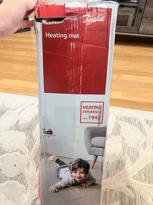 Danfoss LX 60 ft2 Electric Under Floor Heating Mat 120V 088L3160 - Image 1 of 4