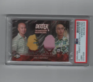 DEXTER SEASON 3  C.S. LEE/VINCE MASUKA DUAL WARDROBE CARD  #D3-C22  PSA MINT 9!! - Picture 1 of 4