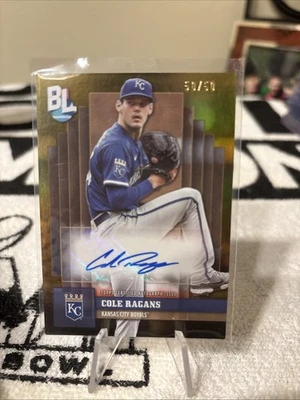 2024 Topps Big League Big League Autographs Cole Ragans #BLA-CR (AU) /50 - Image 1 of 3
