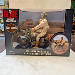 NEU GI Joe US Army Courier WLA 45 Harley Davidson 12" Figur Classic Collection - Bild 1 von 7