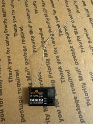 Receptor de 2 canales Spektrum Sr210 DSMR 2,4 GHz Foto 1 de 4