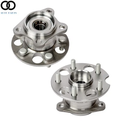 Pair Rear Wheel Bearing Hub For Toyota Venza Highlander Lexus RX330 RX350 AWD - Image 1 of 4