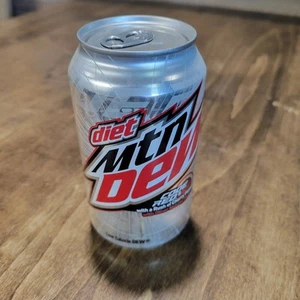 Diet Code Red Mountain Dew Can Bottom Drained - Picture 1 of 3