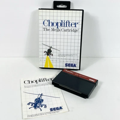 Sega Master System Choplifter The Mega Cartridge 1986 - Image 1 of 4