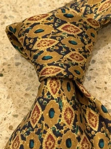 ERMENEGILDO ZEGNA Mens Tie Silk  Italy Luxury - Picture 1 of 20