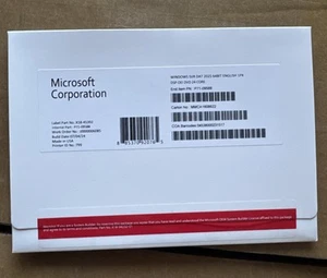 WINDOWS SERVER DATACENTER 2025 - 64BIT - 1PC DSP OEI DVD 24 CORE - Multilingue - Photo 1/2