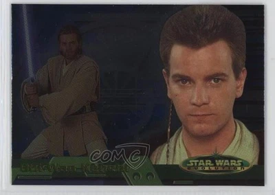 2001 Topps Star Wars: Evolution Evolution B Obi-Wan Kenobi #6B 2xw - Image 1 of 3