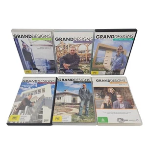 Grand Designs Tv Series Seasons 1-5 + Trade Secrets 1-2 DVD PG PAL Home Reno - Picture 1 of 17
