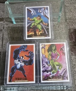 Marvel Masterpieces 92 Platinum Leather Venom She Hulk Doc Oc - Picture 1 of 2
