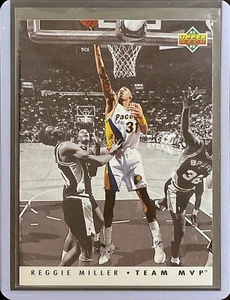 Reggie Miller - 1992-93 Upper Deck Basketball - Team MVP #TM12 - Bild 1 von 1