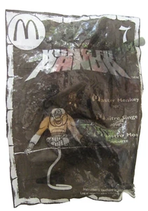 2008 McDonalds Happy Meal Toys Kung Fu Panda Master Monkey Figure New Sealed - Picture 1 of 4