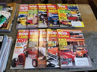 Rod And Custom Magazine 1997, 1998, 1999 run with a few missing - Image 1 of 3