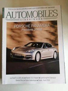 AUTOMOBILES CLASSIQUES N° 180 PORSCHE FORD FERRARI LAMBORGHINI ESTOQUE TUNIS - Picture 1 of 1