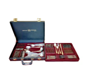 Haushalt Solingen Edelstahl und Vergoldung 24 Karat - Modell Toskana 67 Teile - Bild 1 von 13