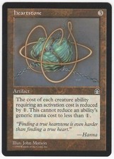 Magic The Gathering ~ 1x Heartstone ~ Stronghold ~ M/NM MTG