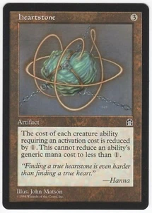 Magic The Gathering ~ 1x Heartstone ~ Stronghold ~ M/NM MTG - Picture 1 of 2