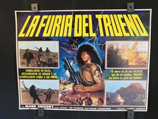 1983~Thunder~MARK GREGORY~BO SVENSON~RAiMUND HARMSTORF~ Orig. Mexican Lobby Card