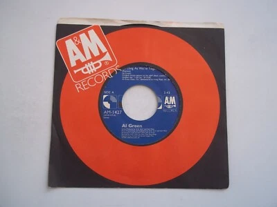 AL GREEN - As Long As We're Together / Blessed - 45 RPM 7" Record 1989 A&M - Image 1 of 4