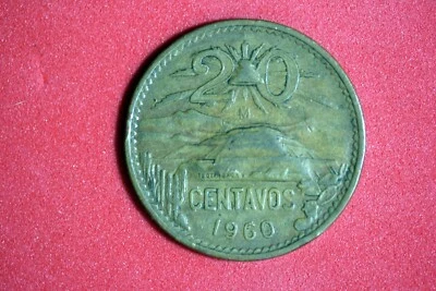 HALLAZGO INMOBILIARIO 1960 - ¡¡20 CENTAVOS México!!  #N01981 Foto 1 de 2