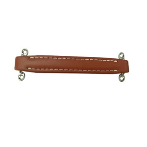 1pc Vintage VU leather Handle Heavy Duty For Guitar Tube Amplifier New - Picture 1 of 2