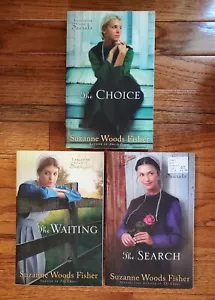 Lancaster County Secrets Suzanne Woods Fisher The Choice The Waiting The Search - Picture 1 of 11