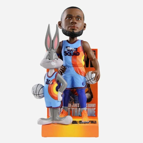 LeBron James Bugs Bunny Space Jam New Legacy Tune Squad Slam Magazine Bobblehead Cover