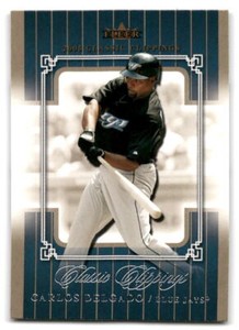 Carlos Delgado 2005 Fleer Classic Clippings #65 Toronto Blue Jays BASEBALL