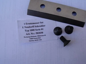 Ersatzmesser für Neudorff - Schredder Häcksler Typ 1000/81  1 Stück Art. 582030 - Bild 1 von 10