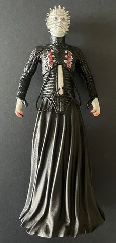 PINHEAD Hellraiser III Hell On Earth 12" Figure Mezco Signed Doug Bradley JSA Cover