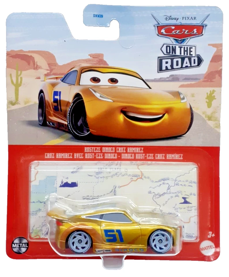 RUSTEZE DINOCO CRUZ RAMIREZ - Die Cast 1 55 - Serie Disney Cars - Mattel HHT99