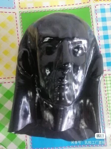 2,0 mm Latexmaske Herren Latex schwer dick 2,0 mm passt 59-62 cm - Bild 1 von 4