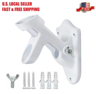 Flag Pole Holder 1'' Two-Position Aluminum Mounting Bracket for House - Image 1 of 4