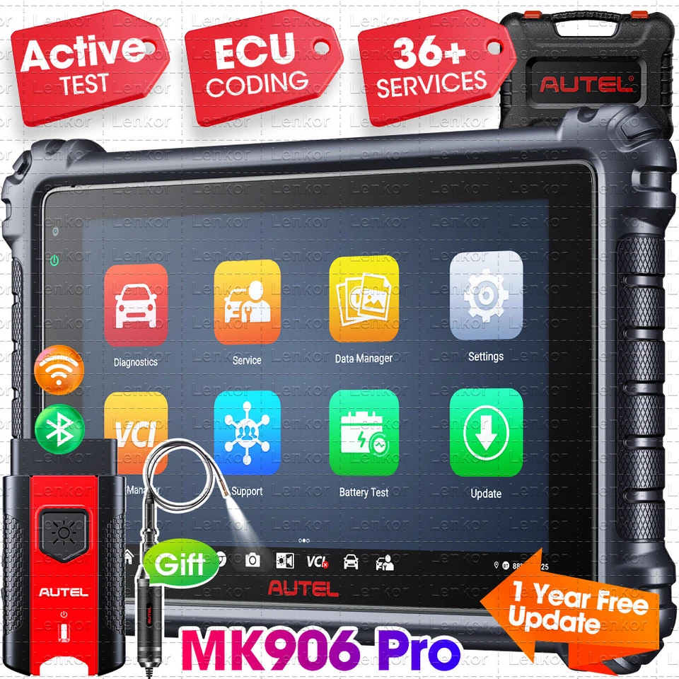 2025 Autel MaxiSys MK906 Pro Coding Full Systems Diagnostic Auto Scanner Tool - Image 1 of 4