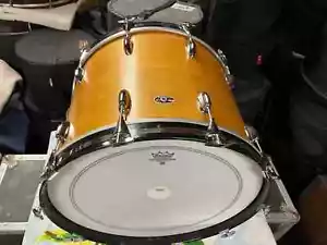 Slingerland Niles 1979 Natural 22X(16) Virgin Bass drum 5 ply Maple/poplar - Picture 1 of 24