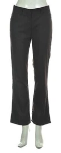 Pantalones de mujer Theory Frean TS Galen talla 2 púrpura oscuro corte bota pantalones lana - Imagen 1 de 5