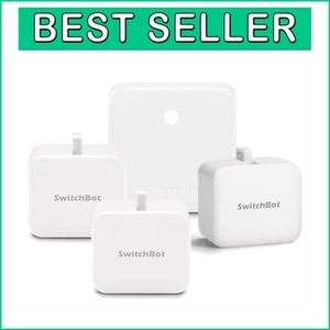 Versatile Smart Switch Button Pusher 3-Pack with Hub Mini for Home Automation - Picture 1 of 8