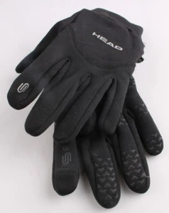 HEAD Men’s Waterproof Windproof Breathable Sensatec Hybrid Gloves BLK Medium M - Picture 1 of 4