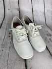 Kate Spade New York White Plain Lace Up Sneakers Size 7.5