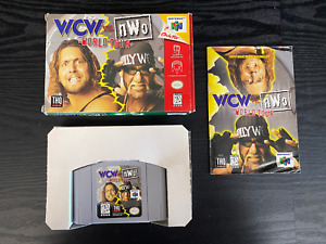 WCW VS NWO World Tour For Nintendo 64 N64 Complete In Box CIB Great Shape PU