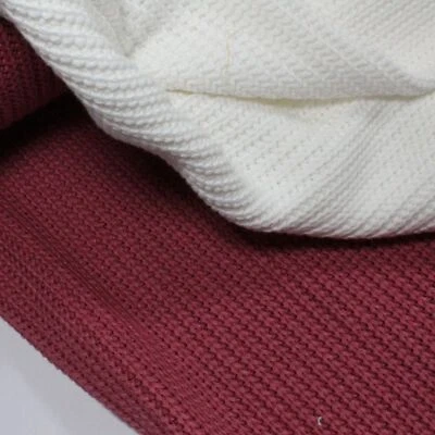 Baumwollstrickstoff grob 100x150 cm Strickstoff Baumwollstrick Meterware  - Bild 1 von 3