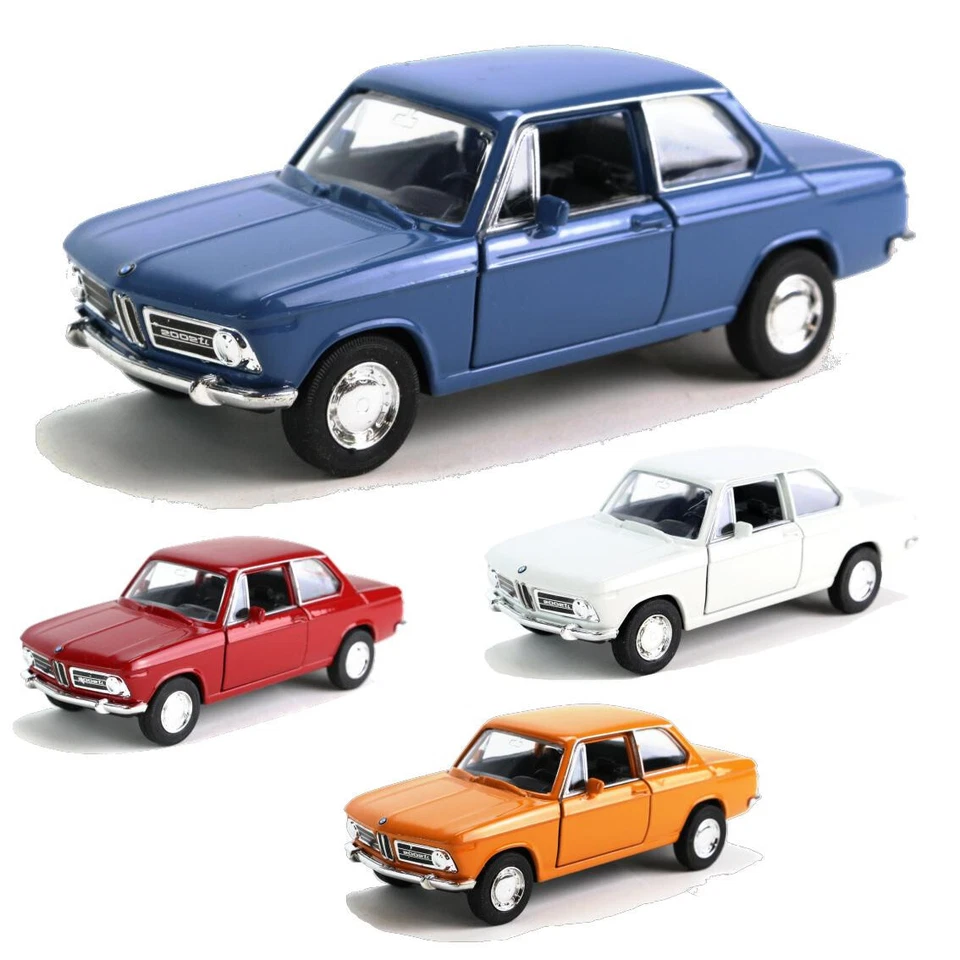 BMW 2002 ti Modellauto Spielzeug PKW Oldtimer Welly 43808