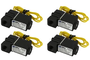 4 LOT 1/4" NPT Electric Plastic Solenoid Air Water Valve NC 110V AC Pneumatic - Picture 1 of 12