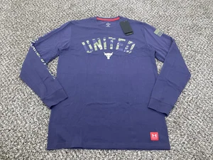 Under Armour Project Rock United Veterans Day LS Herren Medium gehärteter Stahl $60 - Bild 1 von 11