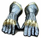 Medieval Antique Knight Gauntlets functional gloves steel Pair Of Gloves Armor
