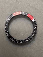 Last one - NOS Sicura Compressor Diver Bezel Black and Red