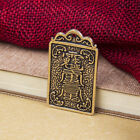  2 pièces porte-clés pendentif clé en alliage de cuivre chinois charme de l'année du dragon