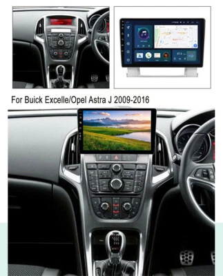 128G CarPlay Android 14 Autoradio DAB+GPS Per Buick Excelle/Opel Astra J 2009-16 - Immagine 1 di 4